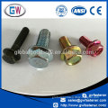 Zinc plated / stainless steel hex flange head bolts